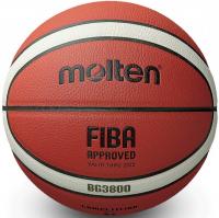  Мяч баскетбольный MOLTEN B7G3800 р.7, FIBA Appr, синт.комп.кожа (ПУ)