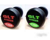 Гантели обрезиненные GLT Fitness, комплекты