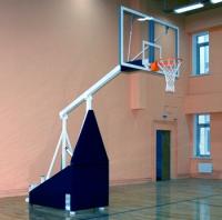 Стойка баскетбольная игровая мобильная складная  вынос 1,65 м ATLET 165 IMP-A18