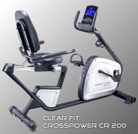 Горизонтальный велотренажер Clear Fit CrossPower CR200