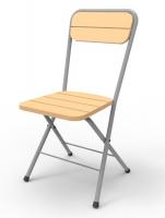 Складной стул из рейки сосны