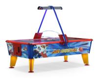 Игровой стол - аэрохоккей Ice & Fire Gold 6 ф (жетоноприемник/купюроприемник)