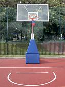 Стойка для баскетбола мобильная складная, игровая, вынос 3,25 м