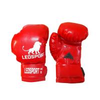 Перчатки боксерские на липучке Leosport