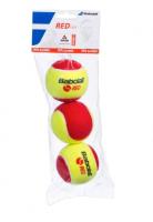 Мяч для большого тенниса детский Babolat Red, 3шт