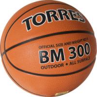 Мяч баскетбольный Torres BM300 р. 5 тренировочный, резина, клееный B02015
