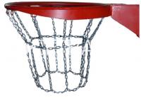 Антивандальная баскетбольная сетка 3мм из короткозвенной цепи для No-7, No-5, на 10 посадочных мест 10_7_5PS