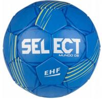 Мяч гандбольный SELECT Mundo V24, Размер 2, Цвет Синий