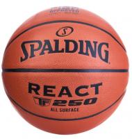Мяч баскетбольный Spalding TF-250 React, FIBA Approved, Размер 7