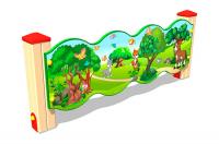 Ограждение детской площадки «Лесной мир У1»