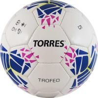 Мяч футбольный TORRES Trofeo F32025, р.5, 32 панели. PU, руч. сшивка