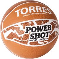 Мяч баскетбольный TORRES Power Shot B32087, р.7