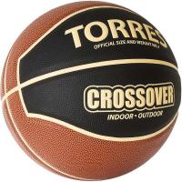 Мяч баскетбольный TORRES Crossover B32097, р.7 Синт. кожа (полиуретан)