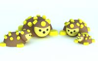3D резиновая фигура Ёжик