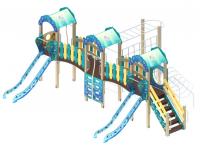 Детский игровой комплекс «Городок» H=1200 ДИК 23-303 (Морской)