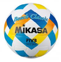 Мяч для пляжного волейбола Mikasa, Цвет Сине-оранжевый