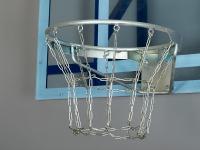 Кольцо баскетбольное антивандальное, усиленное, с цепью, оцинкованное 2.06.1