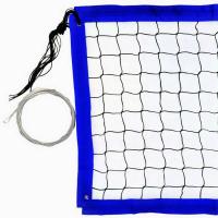 Сетка для пляжного волейбола FS-PV-№18, 8.5х1м, нить 3,5 мм, ПП