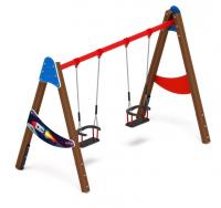 Качели двойные Д2 - ИО 12.Д.01.01.02-П - (Космопорт)