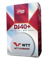 Мячи DHS DJ40+ *** WTT ITTF 6 шт, белые