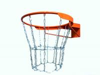 Кольцо баскетбольное усиленное «Антивандальное», с сеткой-цепью