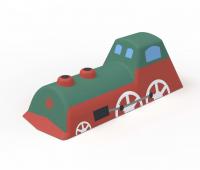 Резиновая фигура Локомотив