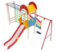 Детский игровой комплекс Счастливое детство H=1200 ДИК 20-08 