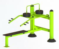 Уличный тренажер взрослый Жим лежа с изменяемой нагрузкой ТС 140