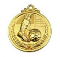 Медаль футбол золото, серебро, бронза 50 мм