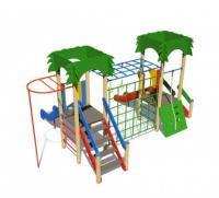 Детский игровой комплекс серии джунгли Мадагаскар Н-900 и Н-1200 ДИО 02110