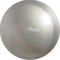 Мяч гимнастический TORRES AL100175, диам. 75 см, эласт. ПВХ, с защ.от взрыва, с насосом