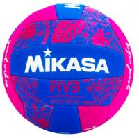 Мяч для пляжного волейбола Mikasa, Цвет Сине-розовый