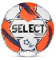 Мяч гандбольный SELECT Ultimate Replica v25, Размер 3, Цвет Бело-оранжево-темносиний