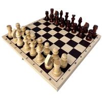 Шахматы обиходные лакированные с доской 290*145*38 (Р-1)