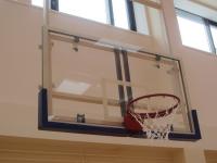 Щит баскетбольный игровой, поликарбонат 10мм 1800х1050мм, на металлической раме IMP-A01/IMP-A02