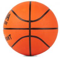 Мяч баскетбольный AURORA Super Fight, рыжий, размер 5, материал-резина SG5515