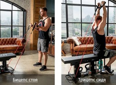 Скамья мультипозиционная UFC Zone+ UHB-75649