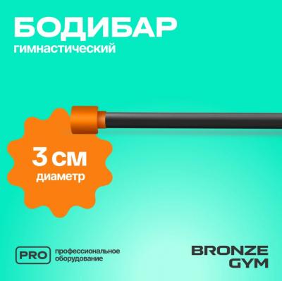 Палка гимнастическая профессиональная BRONZE GYM БОДИБАР