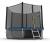 Батут EVO JUMP External + Lower net 8ft с внешней сеткой и лестницей + нижняя сеть Батут EVO JUMP External + Lower net 8ft с внешней сеткой и лестницей + нижняя сеть