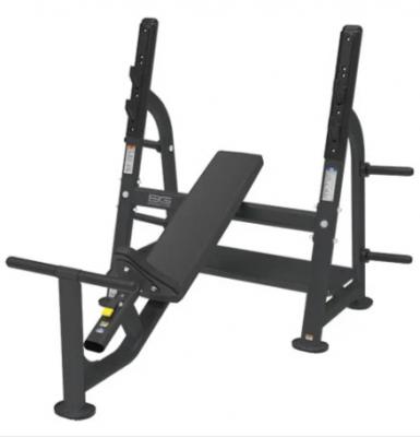 Скамья для жима наклонная профессиональная BRONZE GYM BR-1014