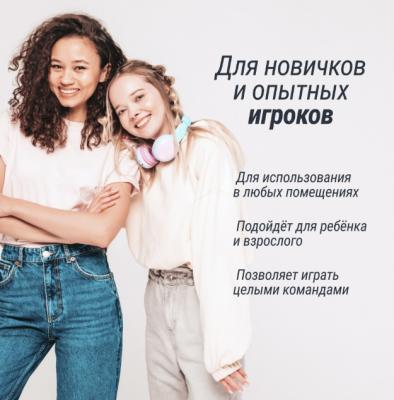 Игровой стол UNIX Line Аэрохоккей (142х64 cм) Black