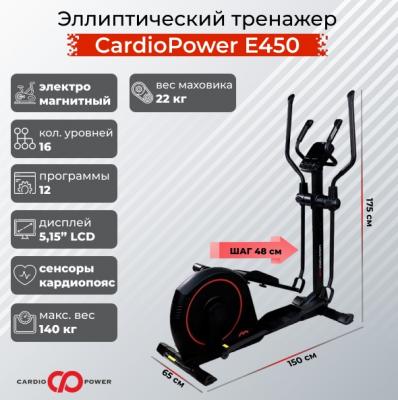 Эллиптический тренажер CardioPower E450