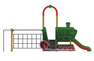 Детский игровой комплекс «Паровозик» H=750 ДИК 04-1003