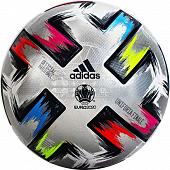 Мяч футбольный ADIDAS Uniforia Finale PRO арт.FS5078, р.5, 6п, ПУ, FIFA PRO, термосш, серебристый