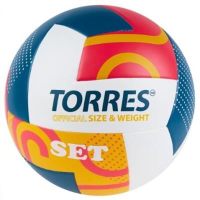 Мяч волейбольный TORRES Set, размер 5