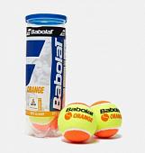 Мяч для большого тенниса BABOLAT Orange 501035, упаковка 3 мяча, детский