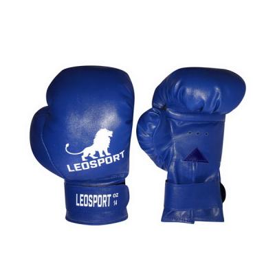 Перчатки боксерские на липучке Leosport