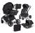 Коляска модульная 3в1 Baby shell 2024 Black/черный BBS-001 Коляска модульная 3в1 Baby shell 2024 Black/черный BBS-001