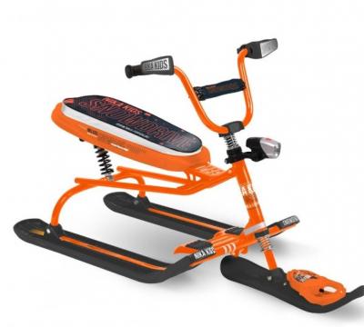Снегокат Ника Snowdrive Neon с фонариком