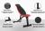 Скамья силовая универсальная UNIX Fit BENCH 130 Скамья силовая универсальная UNIX Fit BENCH 130